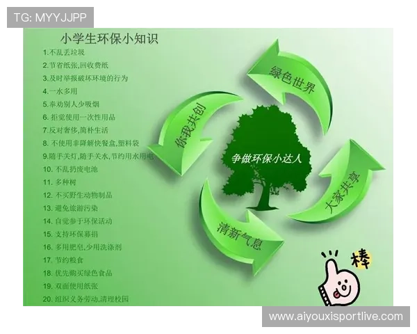 体育赛事引入环保倡议 推广绿色理念